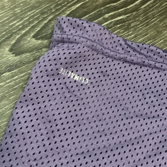 ADIDAS PURPLE MESH T SHIRT - Picture 5 of 5